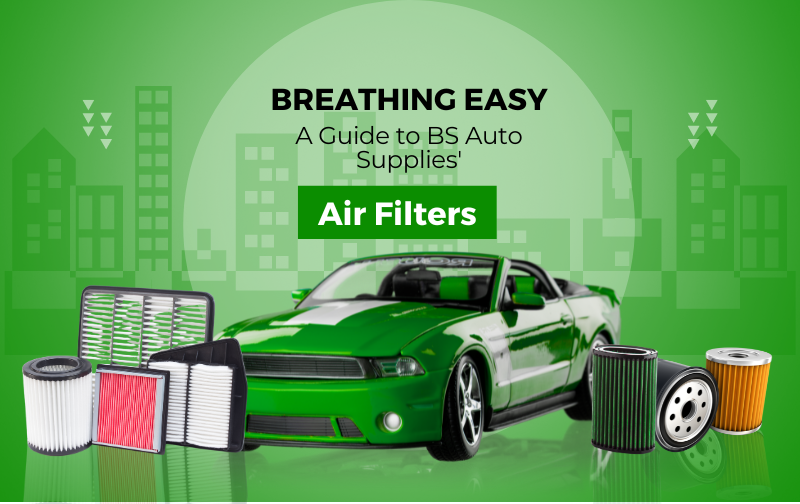 Breathing Easy: A Guide to BS Auto Supplies' Air Filters