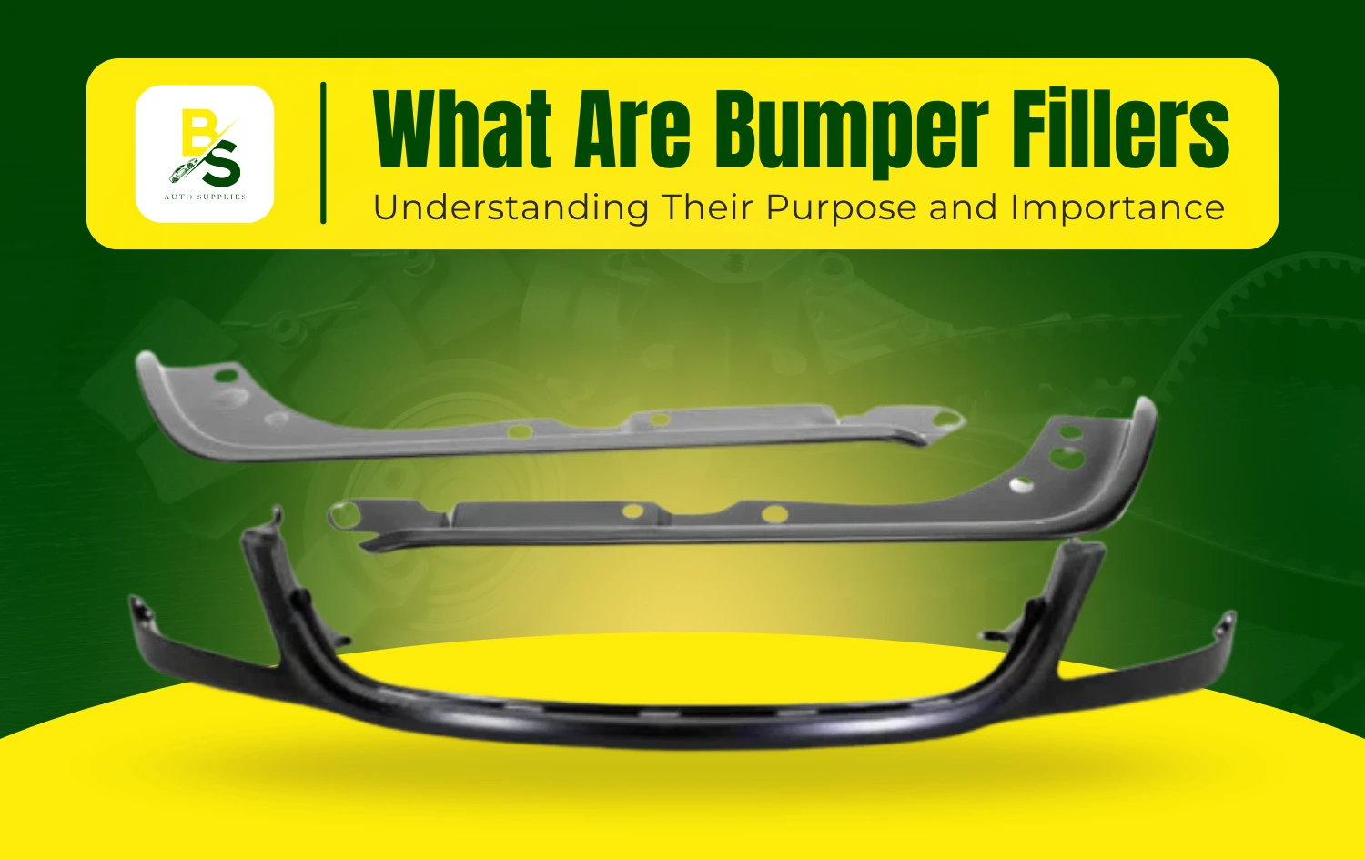 thumbnail image 2 of 1958 Chevrolet Front Bumper Filler Panel – ACC, Powder Coated, Direct Fit, 58-1967 2 of 5