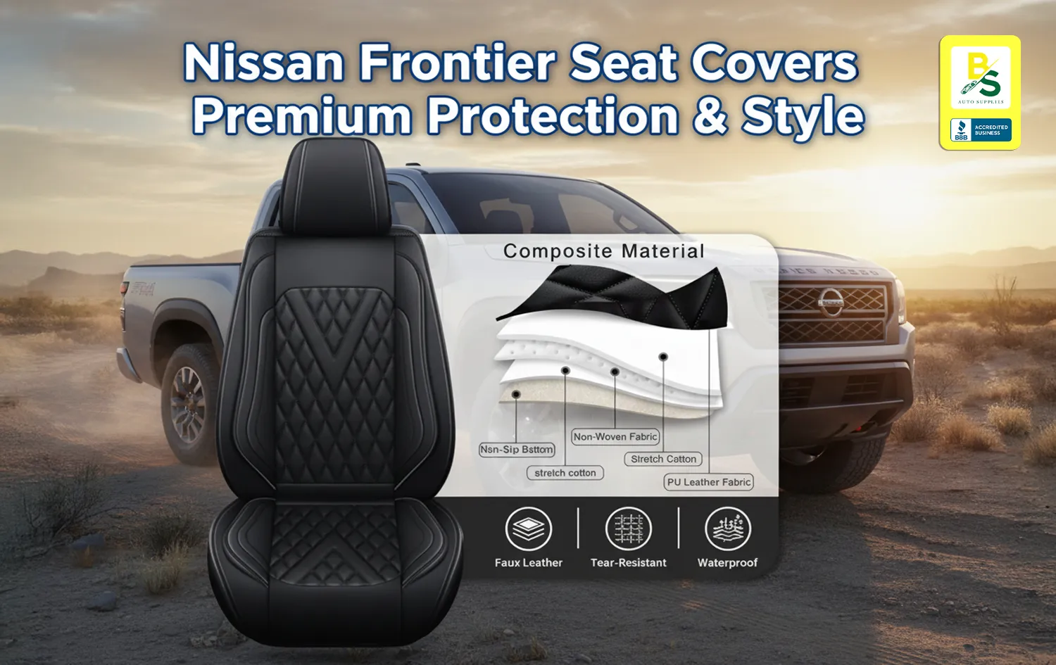Best Premium Seat Covers for NISSAN Frontier