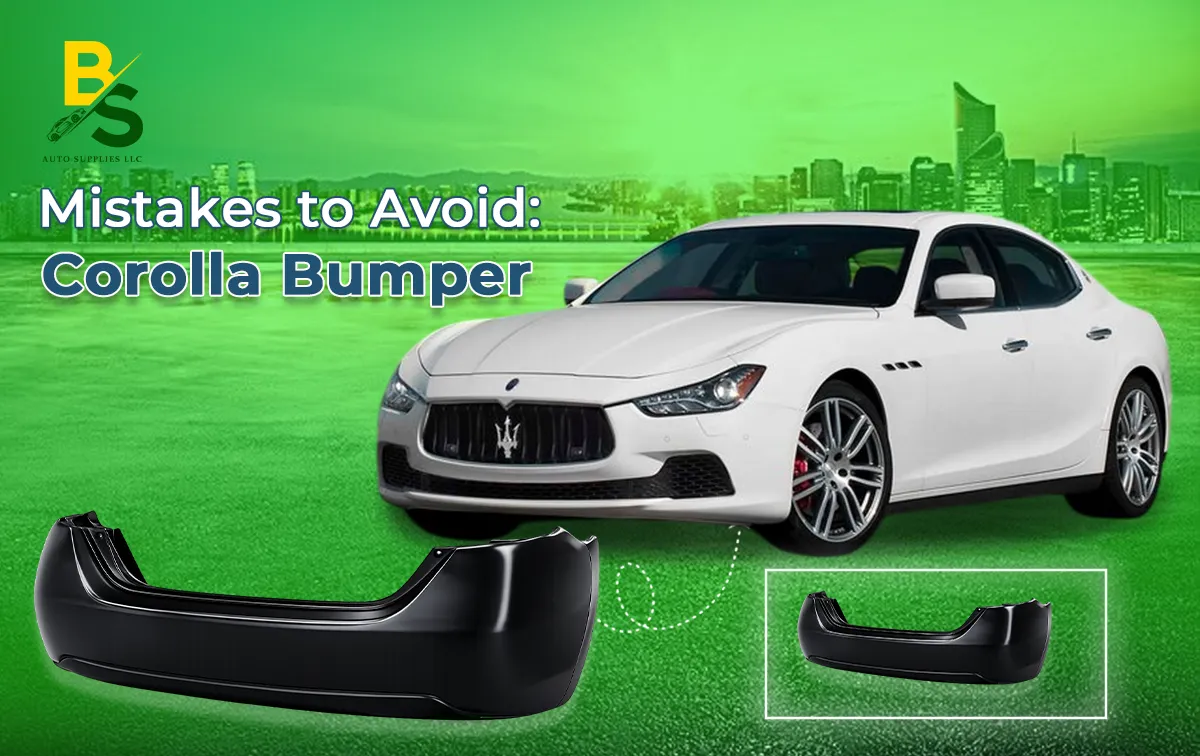 Common Installation Mistakes to Avoid When Fitting a Toyota Corolla Rear Bumper Cover