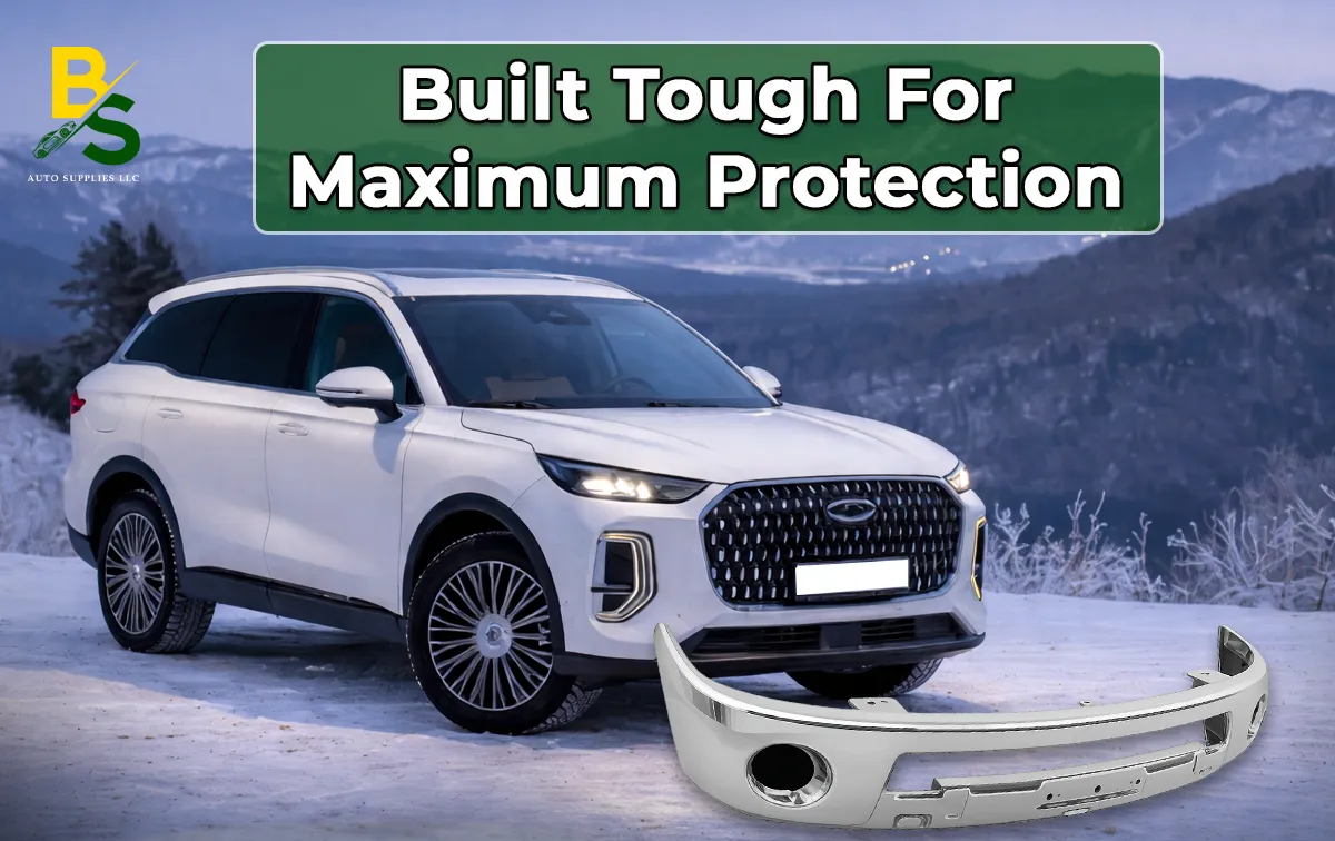 Experience Premium Impact Protection with a Commercial-Quality Front Steel Bumper