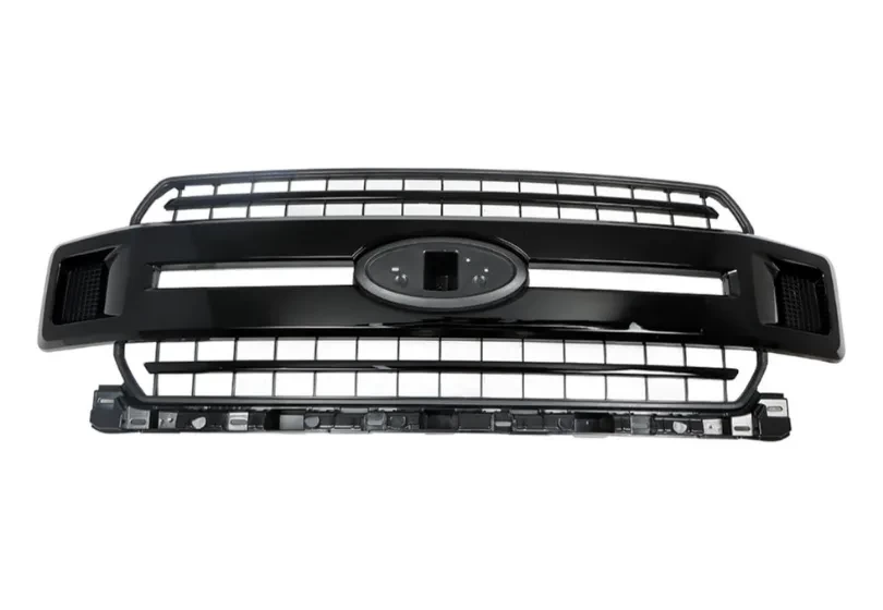 2018 Ford F-150 XL Standard Cab Front Bumper Grille – Glossy Black