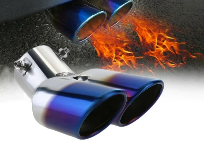 Ford Edge Dual Outlet Muffler Extension Pipe Resonator