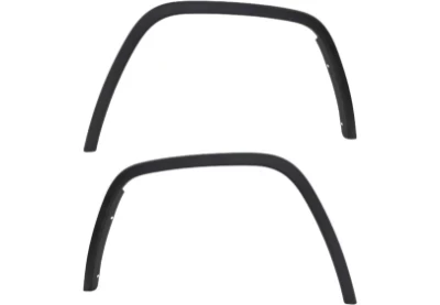 Front wheel opening molding