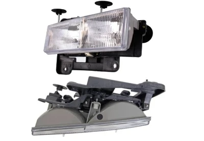 Headlights Left and Right Sides Cadillac STS 2005