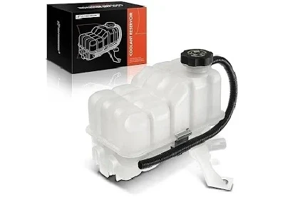 Radiator coolant overflow reservoir for Cadillac Seville